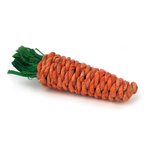 Pipsqueak Sisal Chew carrot-shaped toy for small animals
