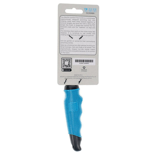 Rotating Teeth Fine Pets Comb – Comfort