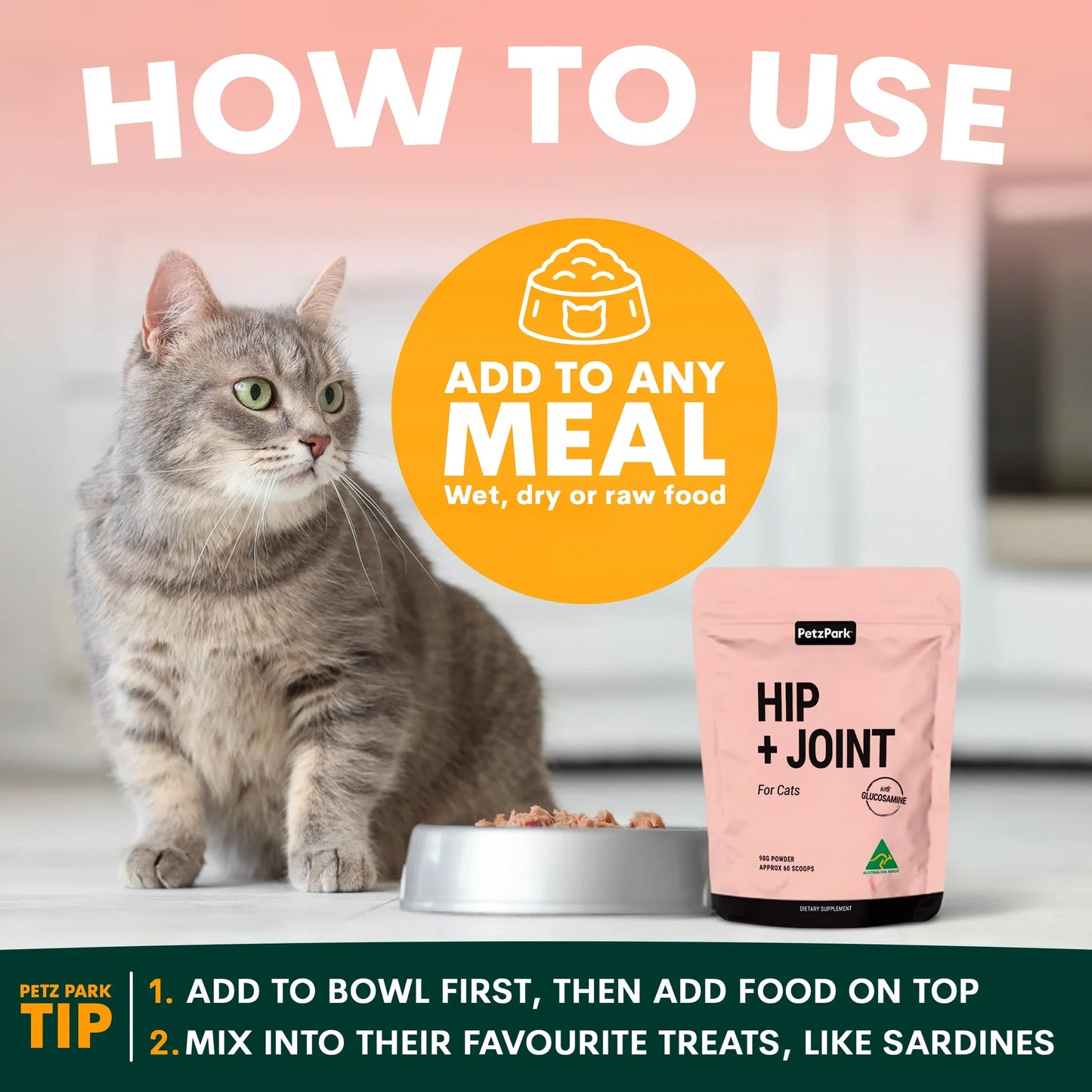 PetzPark – Hip + Joint – For Cats