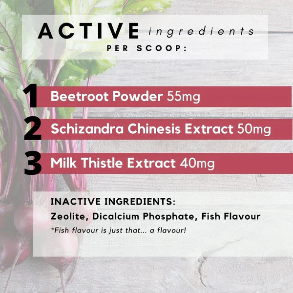 PetzPark Liver Support for Cats active ingredients list