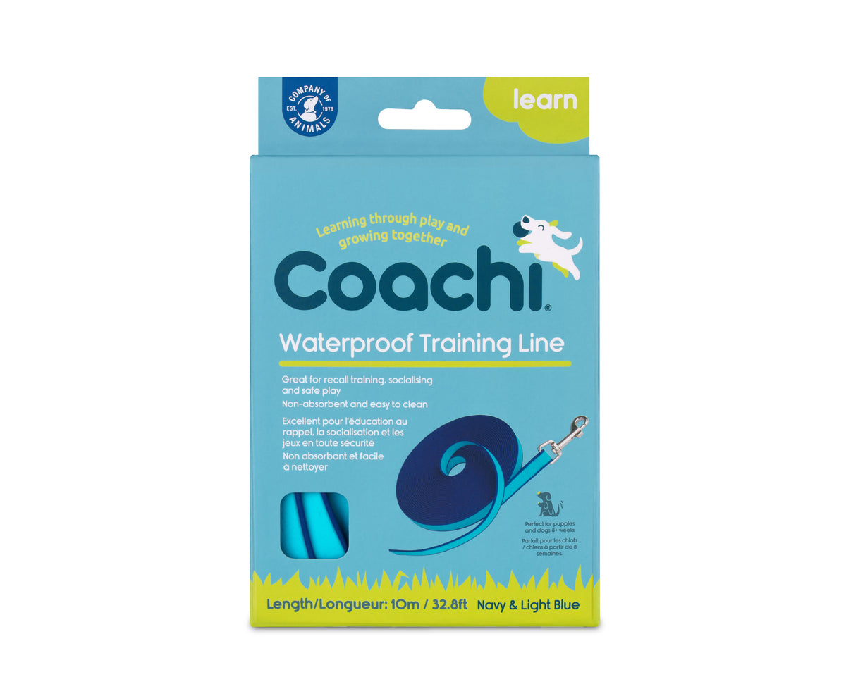 Coachi waterproof training line being used outdoors