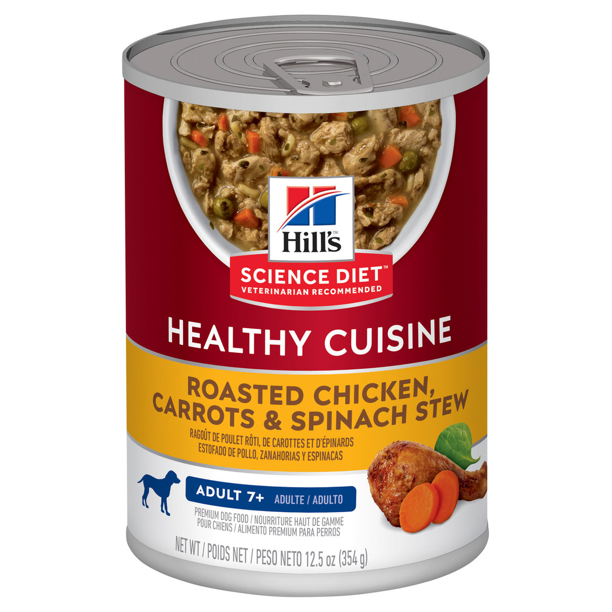 Hill's Science Diet Adult Healthy Cuisine canned dog food stacked pack