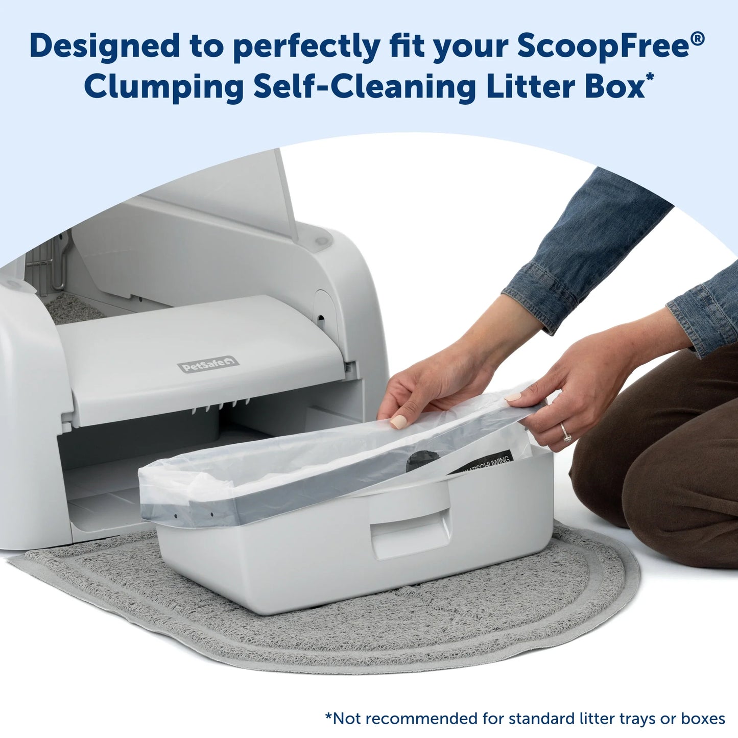 PetSafe – ScoopFree Clumping Litter Box Waste Bin Liners
