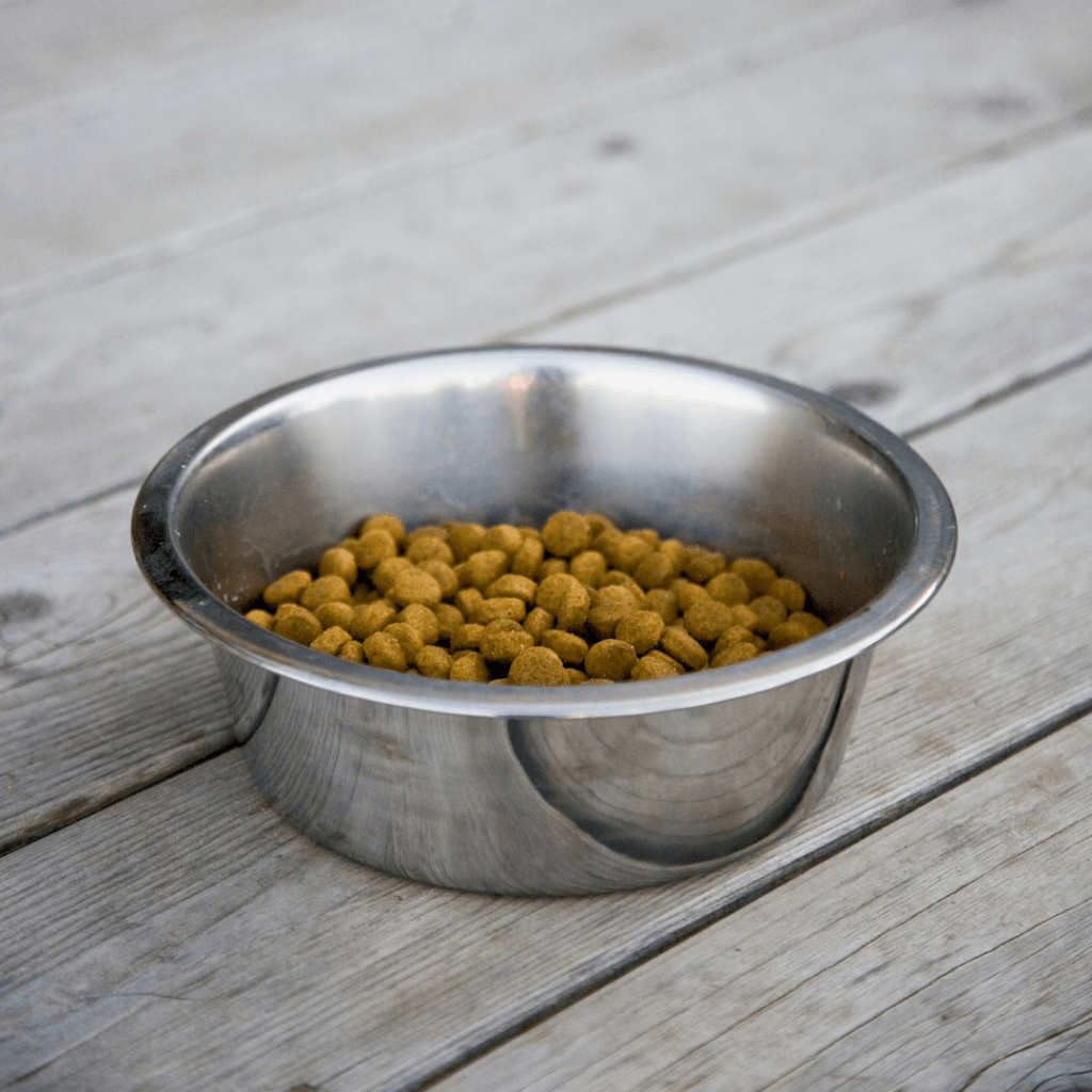 Superior Pet Economy stainless steel bowls stacked group