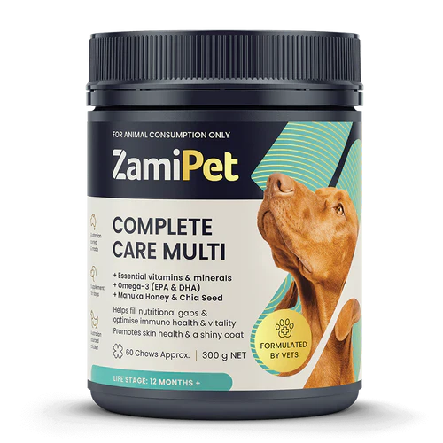 ZamiPet Complete Care multivitamin chews for dogs