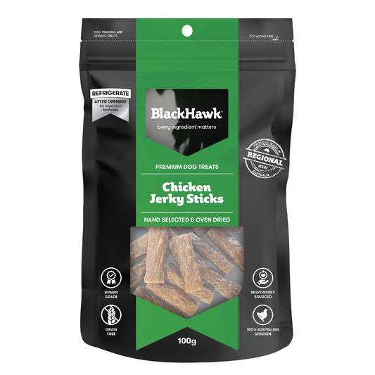 Black Hawk – Premium Dog Treats – Jerky Sticks