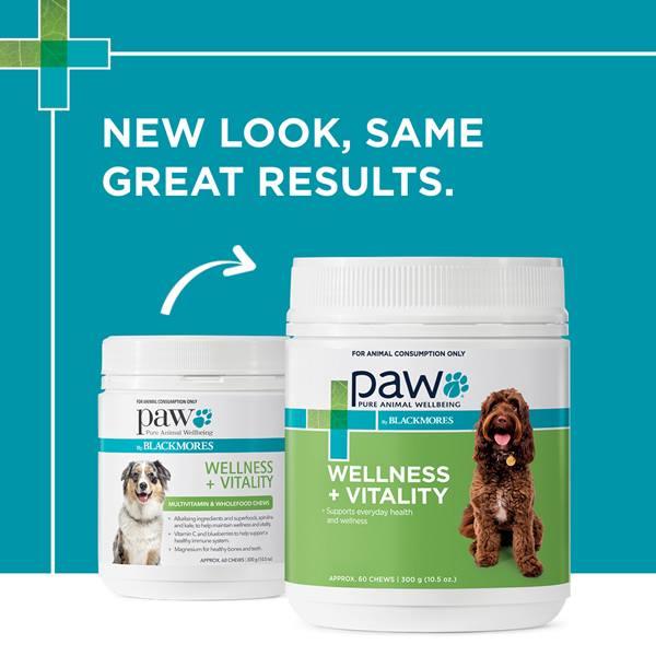 Blackmores: Paw – Wellness + Vitality Chews