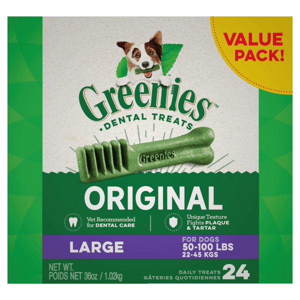 Greenies – Dental Dog Treats – Original – Value Pack