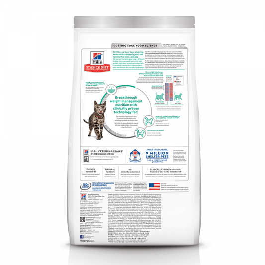 Hill's – Science Diet – Adult Cat – Perfect Weight