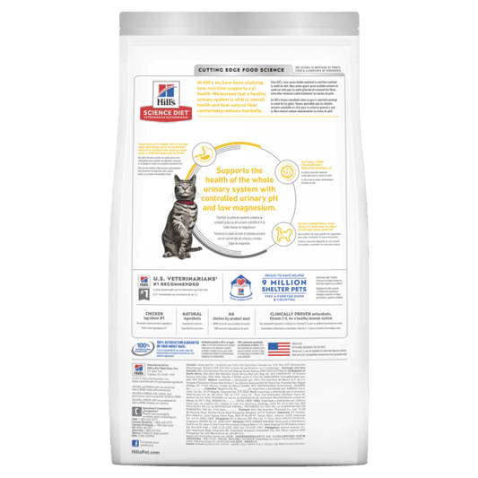 Hill's – Science Diet – Adult Cat – Urinary Hairball Control