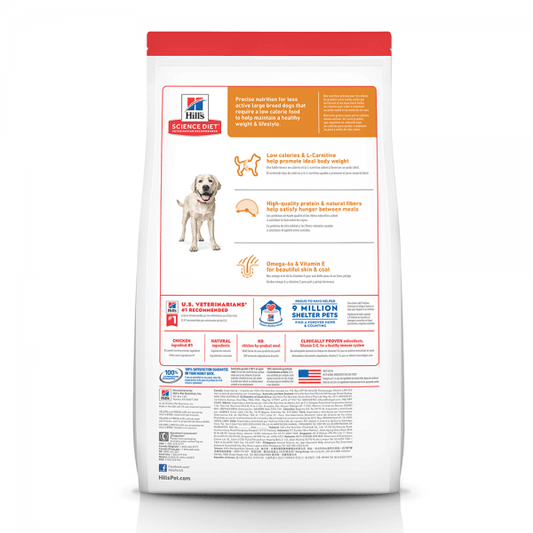 Hill's – Science Diet – Adult Dog (1-5) – Large Breed – Light