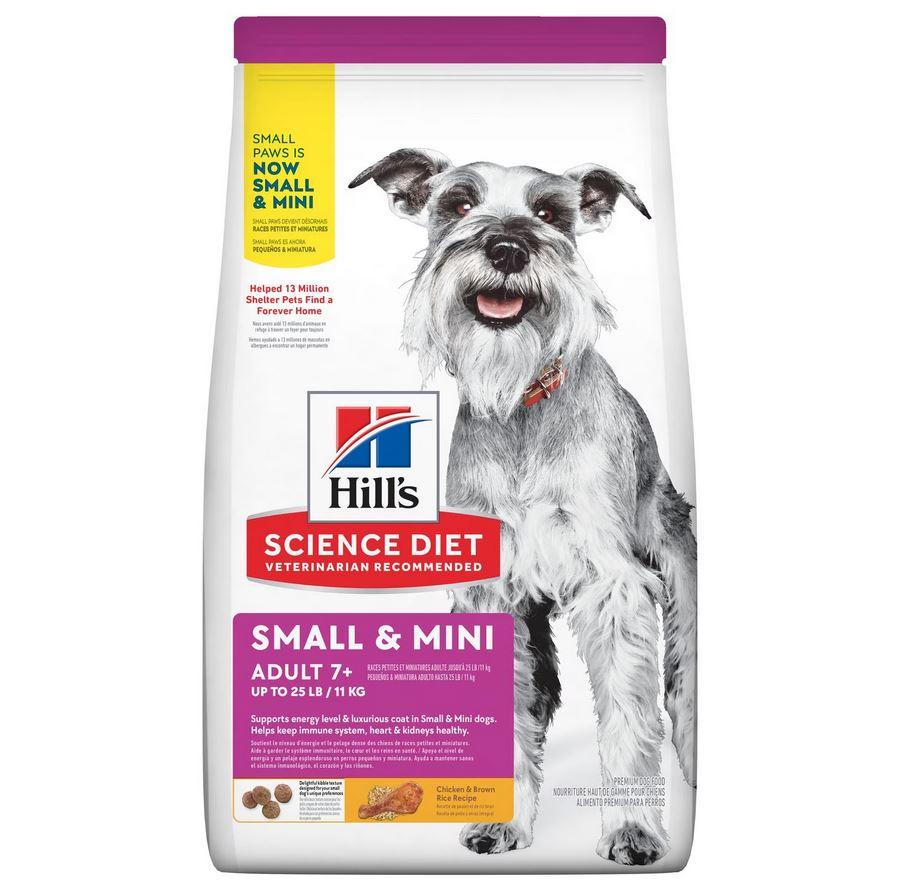 Hill's – Science Diet – Adult Dog (7+) – Small & Mini