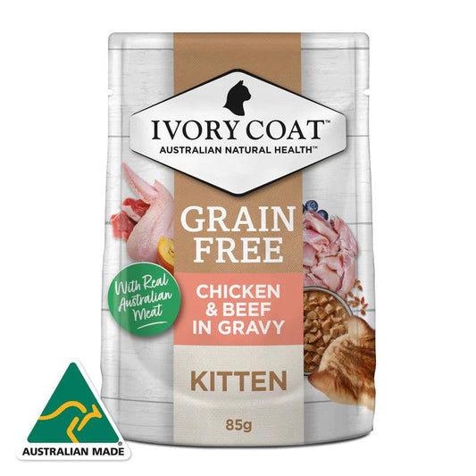 Ivory Coat – Wet Food – Kitten – GRAIN FREE - 12 x 85g