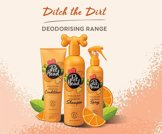Pet Head – Ditch the Dirt Deodorising Range