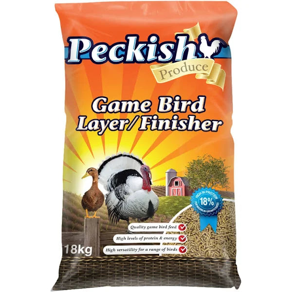 Peckish Game Bird Layer/Finisher feed bag