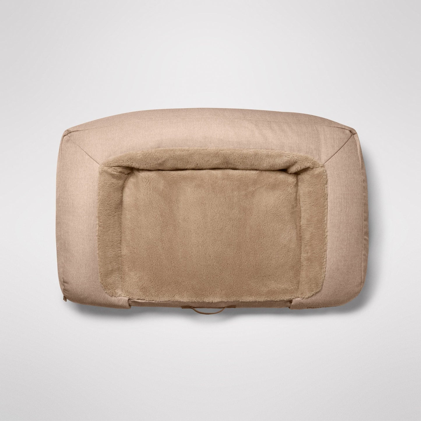 MiniJumbuk Sleep Calm Couch Dog Bed – Fawn Luxury Bolster Bed