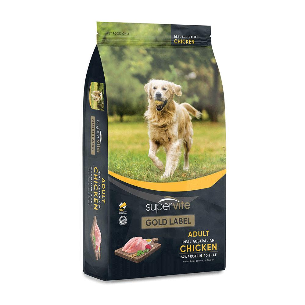 Supervite Gold Label – Adult Dog Food – Australian Chicken