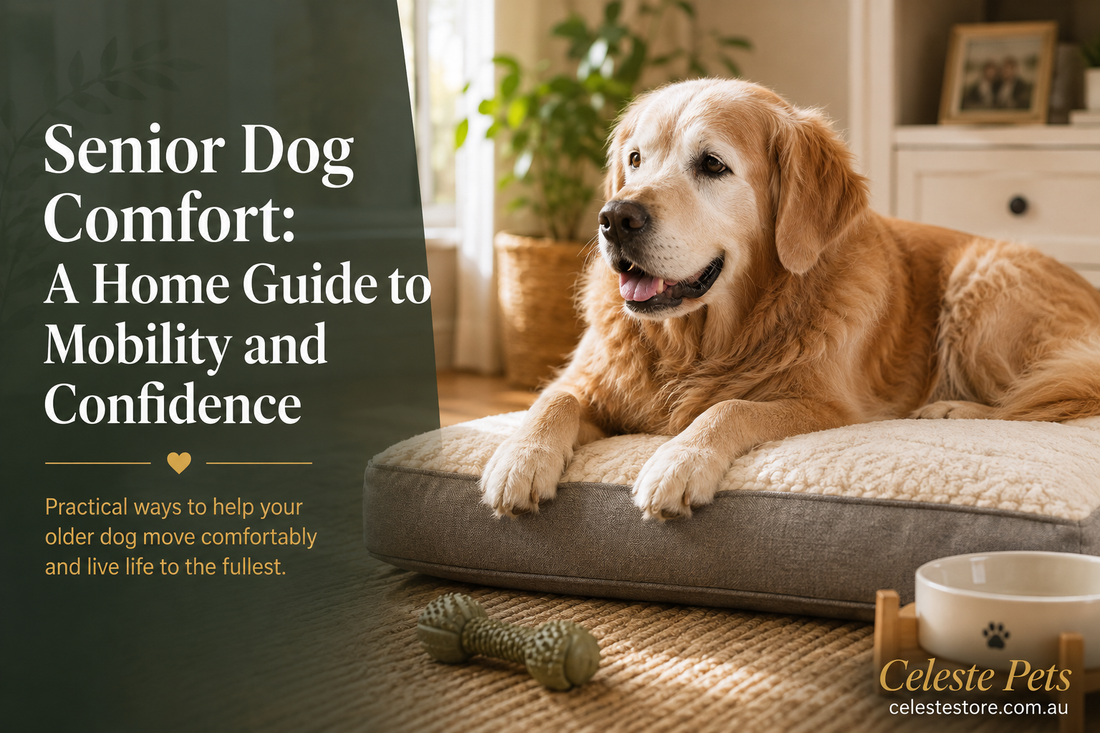 Senior Dog Comfort: A Home Guide to Mobility and Confidence