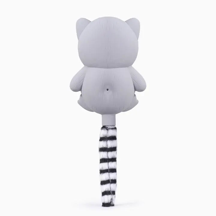 Hugsmart Jungle Tails Lemur Dog Toy – side view