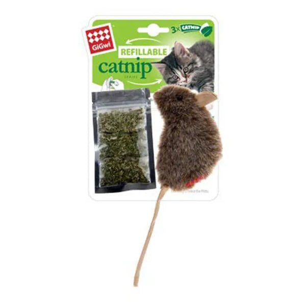 GiGwi - Refillable Catnip - Naturals Mouse product image 1