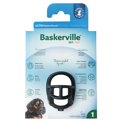 Baskerville Ultra Muzzle size 5 front view