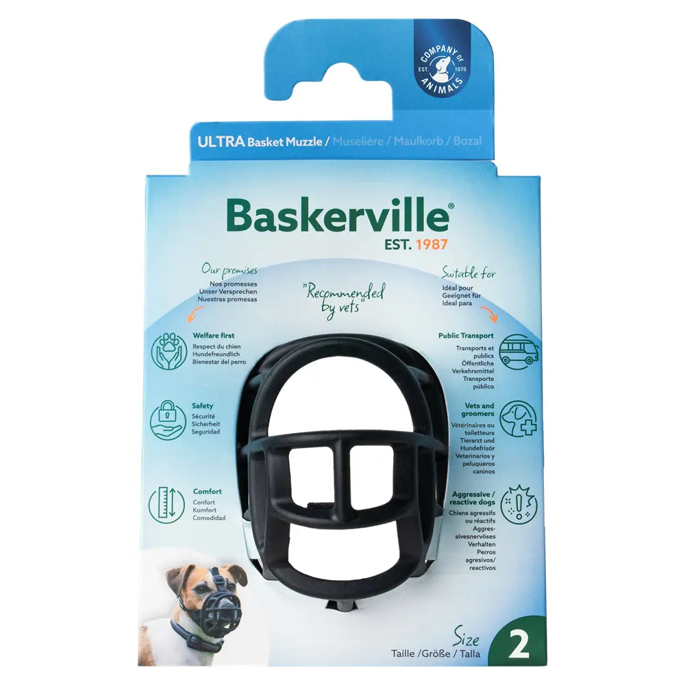 Baskerville Ultra Muzzle size 4 front view