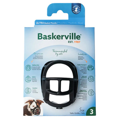 Baskerville Ultra Muzzle size 3 front view