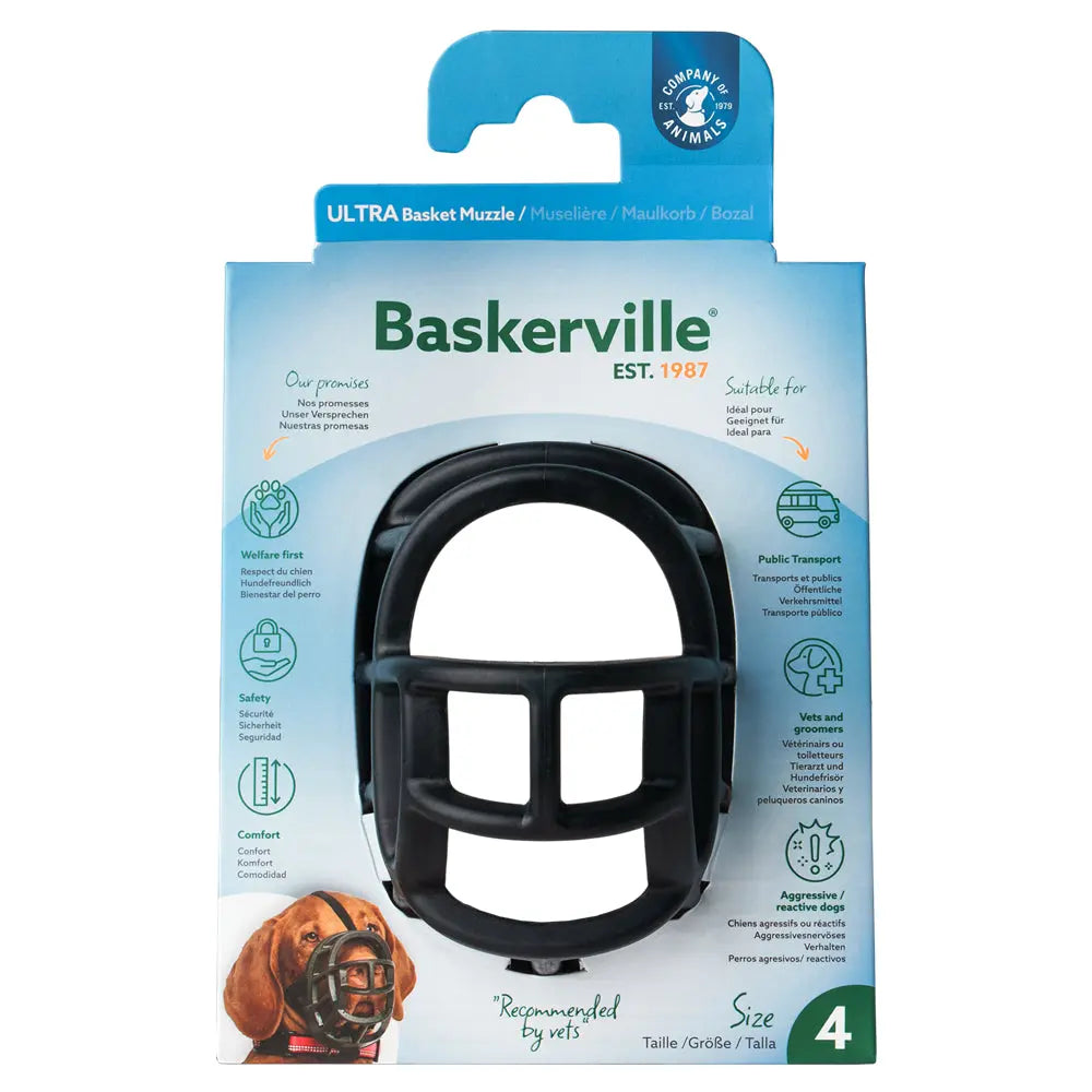 Baskerville Ultra Muzzle size 2 front view