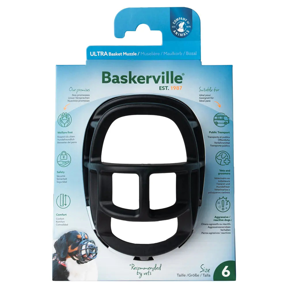 Baskerville Ultra Muzzle size 0 front view