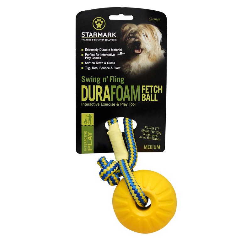 Starmark – Swing n' Fling – Durafoam Fetch Ball