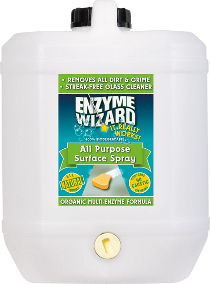 Enzyme Wizard All Purpose Surface Spray 10L drum