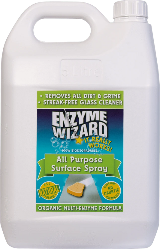 Enzyme Wizard All Purpose Surface Spray 5L drum