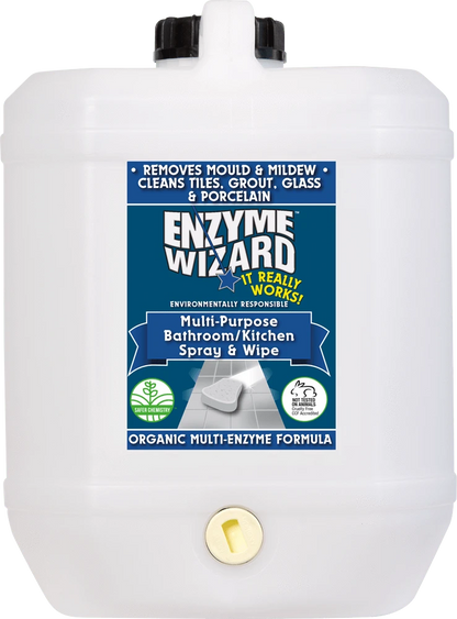 Enzyme Wizard Bathroom Kitchen cleaner 10 litre container