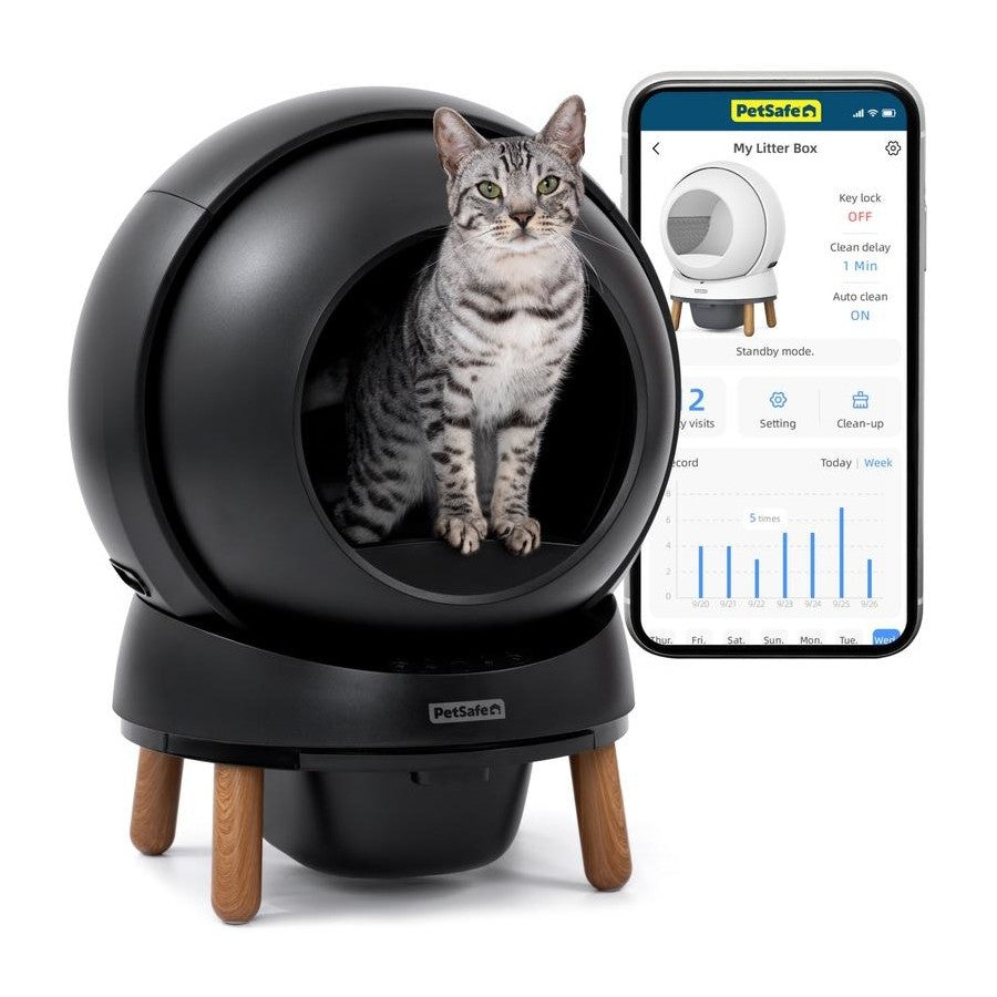 PetSafe ScoopFree SmartSpin Self-Cleaning Litter Box - Automatic Cat Litter System with App Tracking product image 1