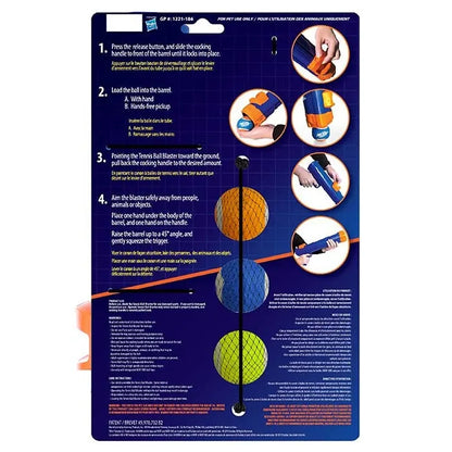 NERF DOG – Mini Tennis Ball Blaster Set