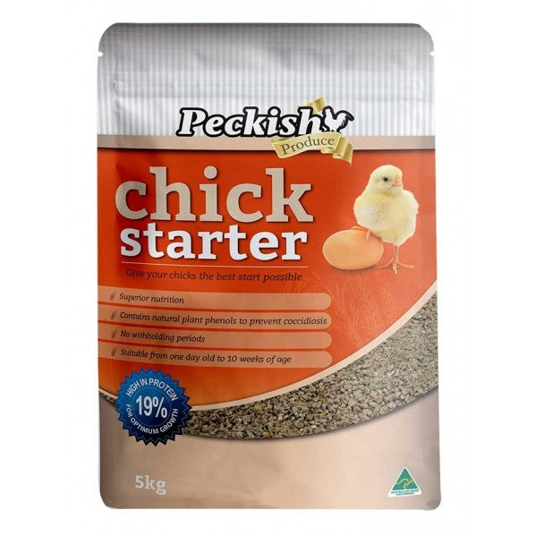 Peckish Chick Starter 5kg feed bag