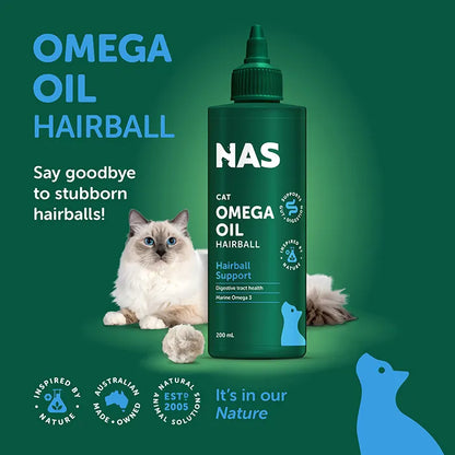 Natural Animal Solutions – Omega Oil – Hairball