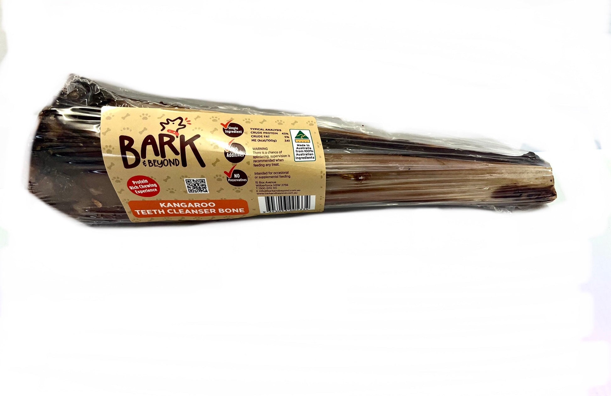 Bark & Beyond – Kangaroo Teeth Cleanser Bone