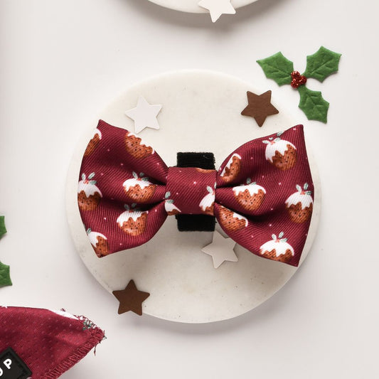 Cocopup London – Bow Tie – Woofmas Pudding