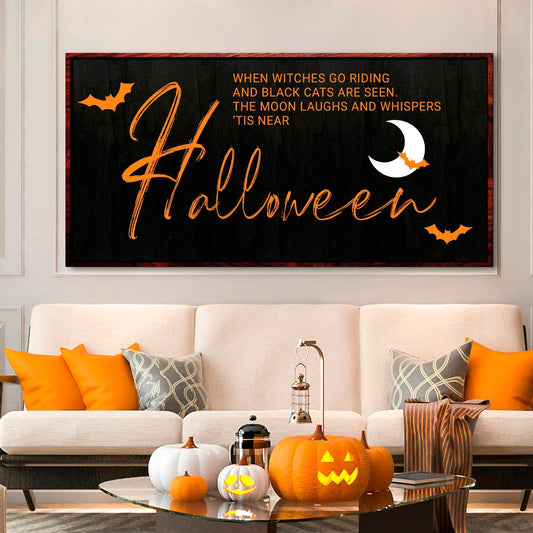 When Witches Halloween Wall Sign-0