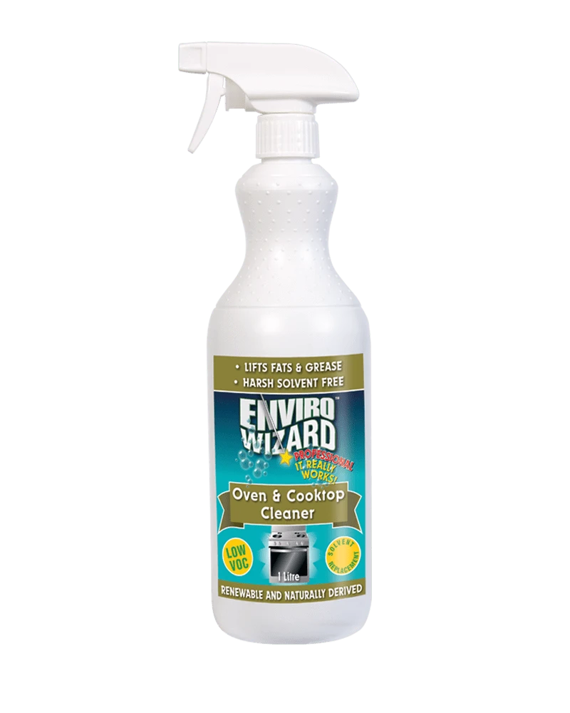 Enviro Wizard Oven & Cooktop Cleaner spray bottle