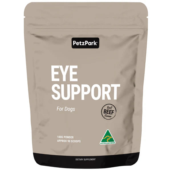 PetzPark Eye Support powder supplement tub for dogs