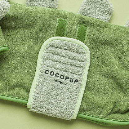Dogs Dinopup Wash Drying Robe