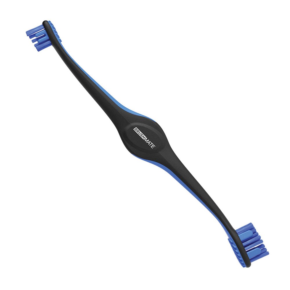 Paw Ready BrushMate dual-ended toothbrush close-up