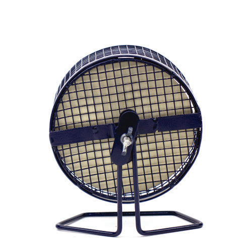 Pipsqueak exercise wheel mounted inside a small animal cage