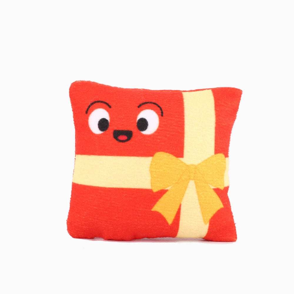 Hugsmart Happy Woofmas Christmas Tree dog toy bonus squeaky toy inside