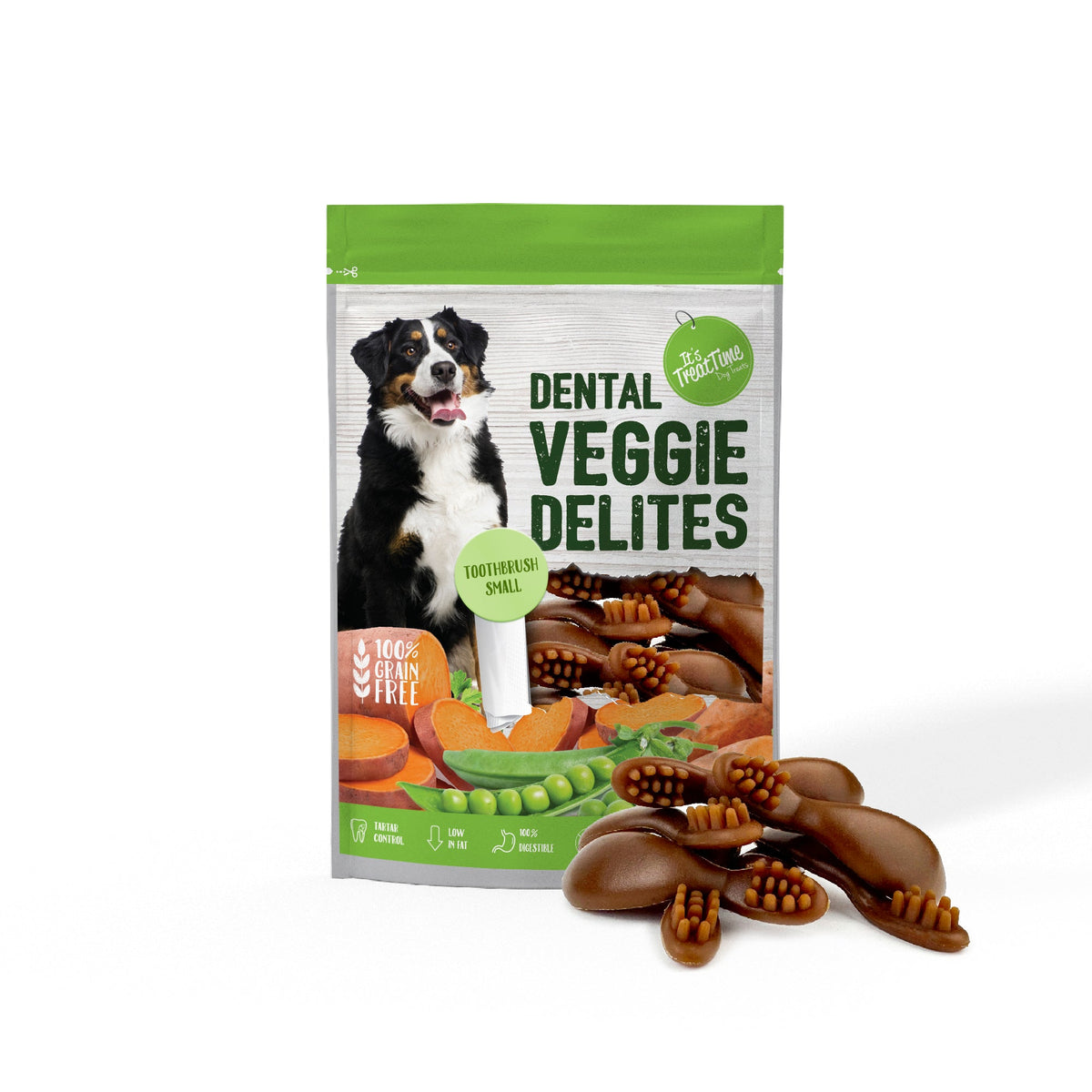 It's Treat Time - Dental Veggie Delights - Toothbrush Small product image 1
