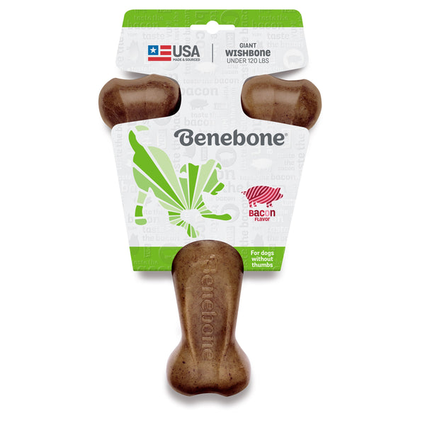 Dogs Bacon Wishbone Chew Toy product image 1