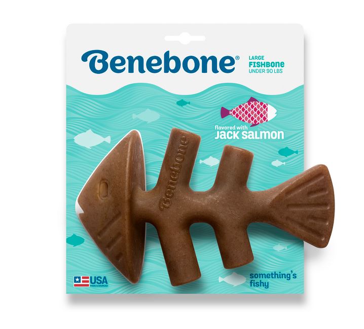 Dogs Jack Salmon Fishbone Chew Toy