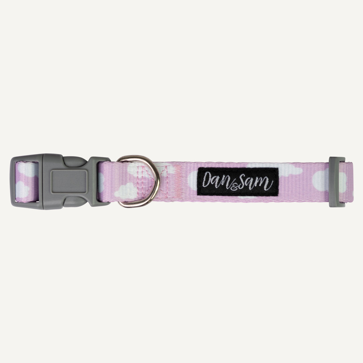 Dan & Sam Dreamer cloud print dog collar
